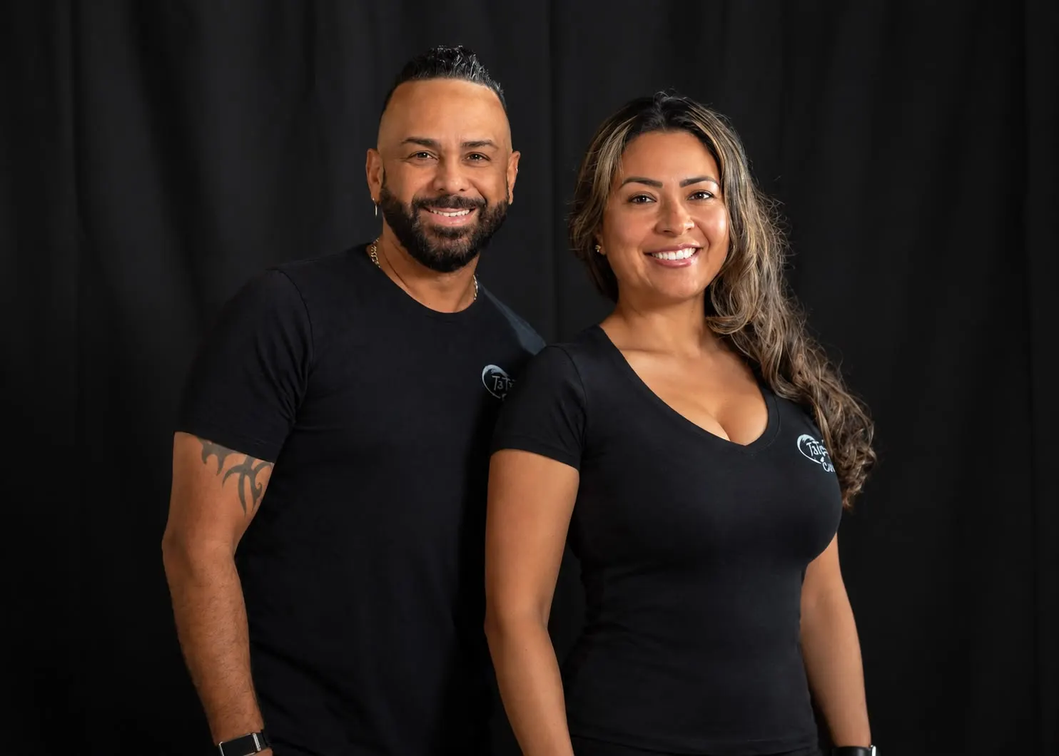 Juan “TaTo” Paredes and Cristina Paredes, founders of Tato Salsa.