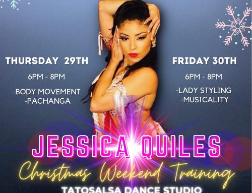 Christmas Training Workshops with Jessica Quiles